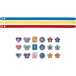 Paw Patrol - Armbänder mit 18 Anhängern