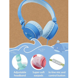 Planet Buddies Kinderkopfhörer Noah der Wal