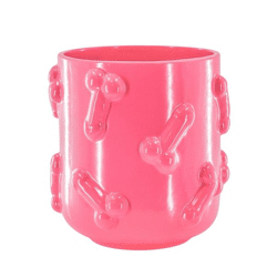 Housevitamin bloempot Dick roze 17,5 cm