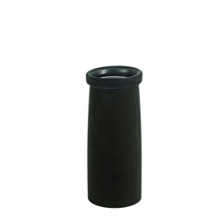 Countryfield vase tube Missy S black 19 cm