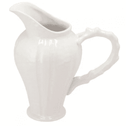 Vase Can you feel it white 20 cm