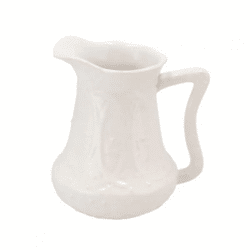 Vase Can you feel it white 15 cm
