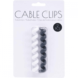 Kabelbinder schwarz/weiß 10 cm 2er Set
