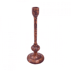 PTMD Candlestick Sindre copper colored 25 cm
