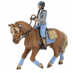 Papo 52008 - Spielfigur - Junger Reiter, 8cm