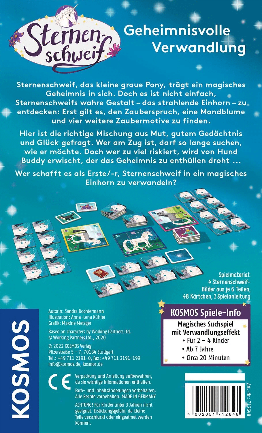 Kosmos 712648 - Star trail - Mysterious transformation - The magical search game