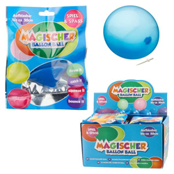 Magic balloon ball, 6/s, 50 cm  