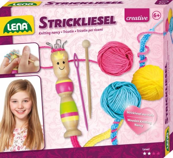 Strickliesel, Faltschachtel