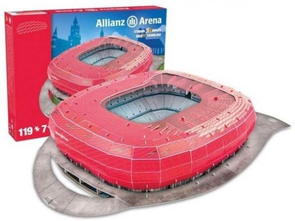 3D Stadion-Puzzle 119 Teile - Allianz Arena M&uuml;nchen