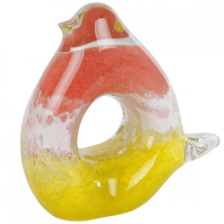 Statue Bird glass 11.5 cm