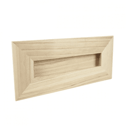 Wanddecoratie Wood naturel 51,5 cm