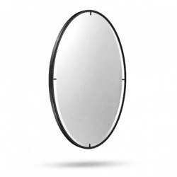 Len-Fra wandspiegel Salem zwart 60 cm