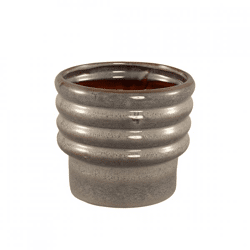 PTMD bloempot Melisa keramiek XS taupe 11 cm