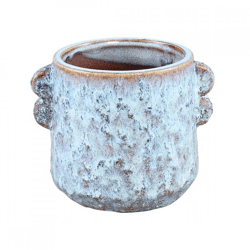 PTMD flower pot Shay tall S blue 14 cm