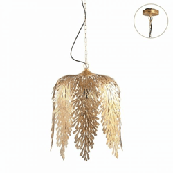 PTMD pendant lamp Joff gold colored 58 cm