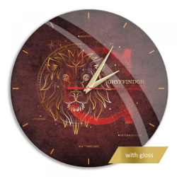 Wanduhr (glänzend)  - Harry Potter 013