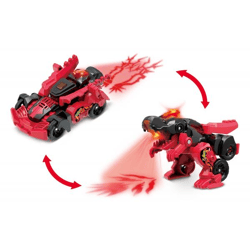 Switch & Go Dinos - Fire Mini T-Rex - 14 cm