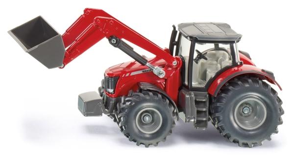 SIKU 1985 - Massey Ferguson m. Frontlader - Modellauto