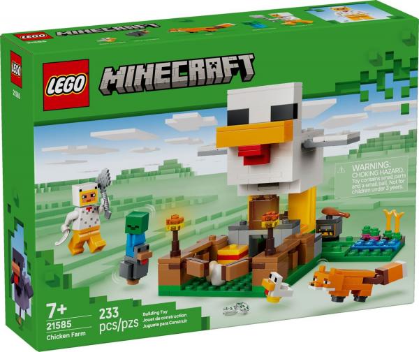 LEGO&reg; Minecraft&trade; - H&uuml;hnerfarm (233 Teile)