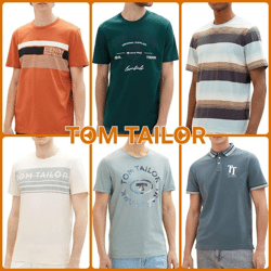 Herren T-Shirts & Poloshirts Mix Tom Tailor 