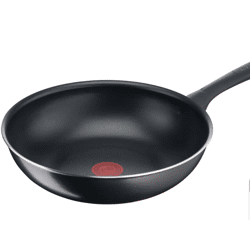 Tefal Ingenio Wok 28 cm Induction Black Performance, ideal for quick searing, even heat distribution and versatile cooking