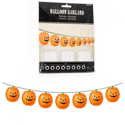 Amscan Halloween Girlande mit Luftballons 2 m