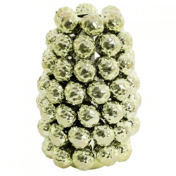Light & Living Vase Butang Keramik metallisch hellgrün 28 cm