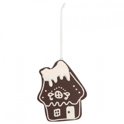 Christmas pendant house Candy 10 cm