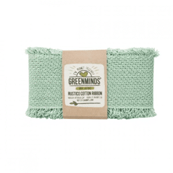 Greenminds ribbon rustic mint 2 m