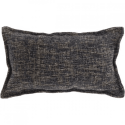 Unique Living Kissen Nessa schwarz 30 x 50 cm