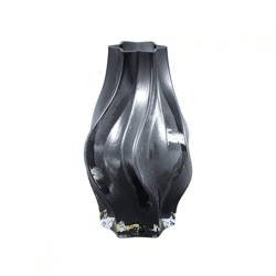 PTMD Vase Florenz schwarz 24 cm