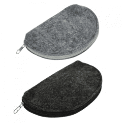 Felt pencil case 16 cm 2 assorted