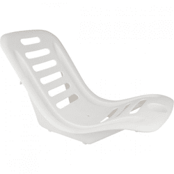 Waimea Strand Eimer Stuhl weiß 55 cm