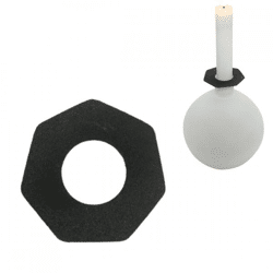 Stjernsund Kerzenring Loua schwarz matt 5,5 cm