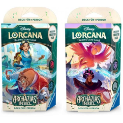 Disney Lorcana: Set 7 - Archazias Insel: Starter Deck Display (8) DE