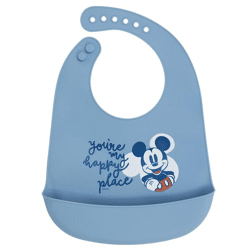 Mickey Mouse Full of Smiles - Silikon Lätzchen - 30 cm