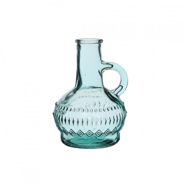 Vase Lille glass blue 10 cm