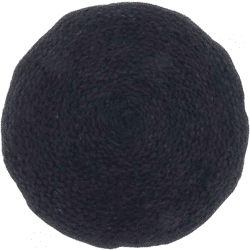Unique Living Kissen Rana schwarz 40 cm