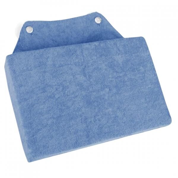 Badekissen Sweet Dreams hellblau 25 x 16 cm