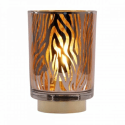 SENZA Tischlampe Luna LED auf Batterie gold 14.5 cm