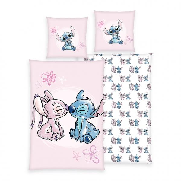 Disney Stitch - Bettw&auml;sche-Set - 80 x 80 cm / 135 x 200 cm