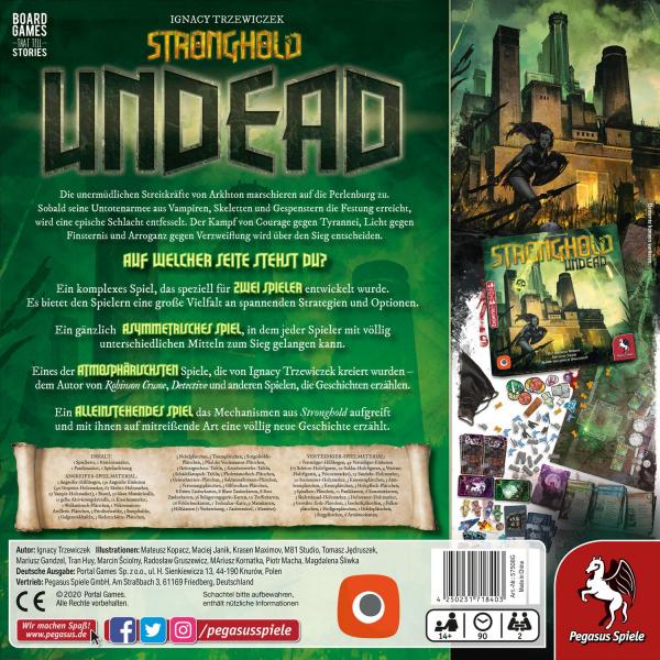 Pegasus Spiele 57508G - Stronghold Undead (Portal Games)