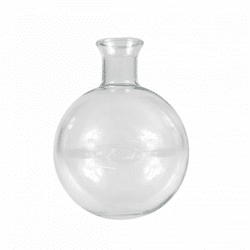 Vase Glühbirne Glas transparent 11 cm
