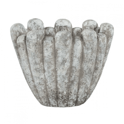 PTMD Blumentopf Minter M grau 36 cm