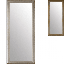 Len-Fra spiegels goud- en zilverkleurig 2 assorti 38 x 118 cm 68 stuks