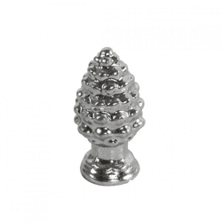 Countryfield Statue Tannenzapfen Celine S silber 8 cm