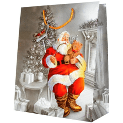 Weihnachtsgeschenktüten Weihnachtsmann - Large - 5 Motive