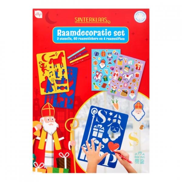 Window stickers and decoration Sinterklaas set of 66