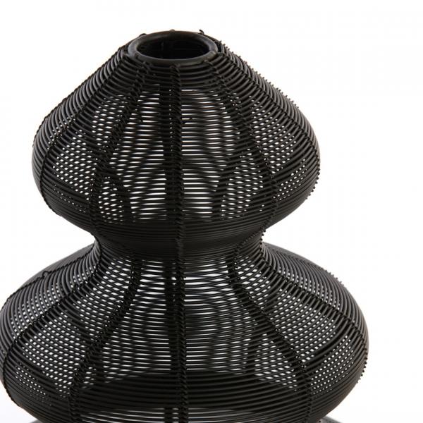 Light & Living tea light holder Tree black 35 cm