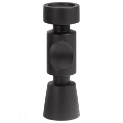 WOOOD Kerzenständer Midi Mangoholz schwarz 36 cm